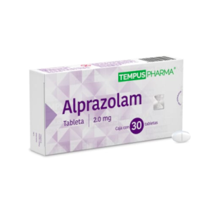 Alprazolam Tempus Pharma 2mg white box